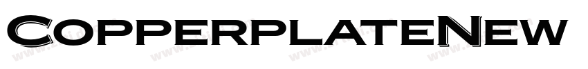 CopperplateNew Regu字体转换